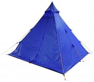 Regatta Zeefest 4 Man 1 Room Teepee Camping Tent