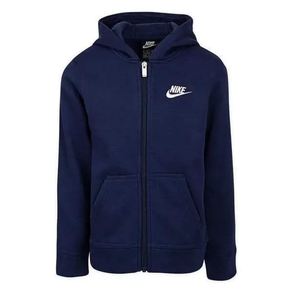 Nike NBR Full Zip Hoody Infant Boys - Blue 5 - 6 Years