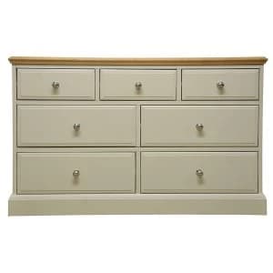 Robert Dyas Vivianna Ready Assembled 7-Drawer Wide Chest of Drawers