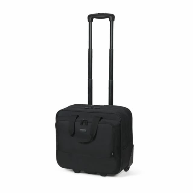 Dicota Dicota Laptop trolley Laptop Roller Top Traveller Eco BASE Suitable for up to: 40,6cm (16) Black D31985-RPET