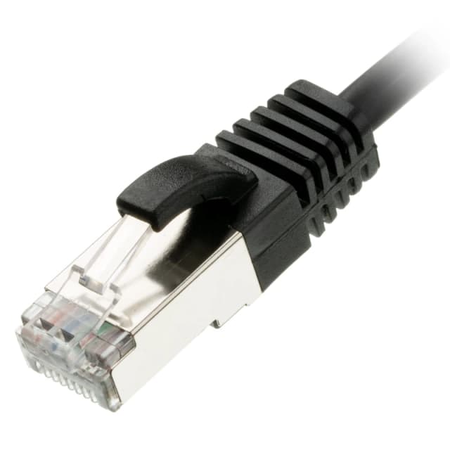 Cablenet CNL 7M C6a Bk UFTP Ls 30AWG Slim SB networking cable Black Ca