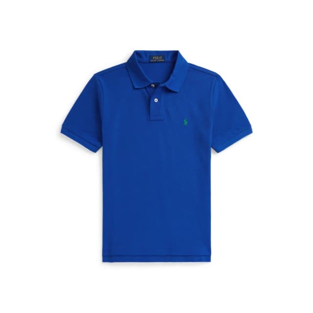 Polo Ralph Lauren Kids Cotton Short Sleeve Shirt New Sapphire male 13-14Y/XL