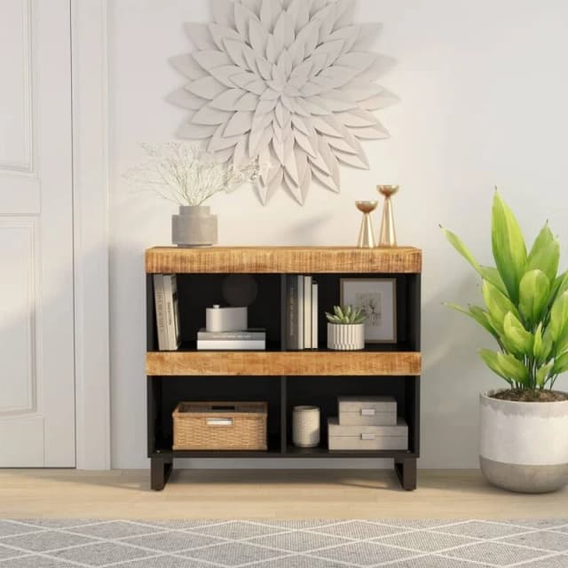 VIDAXL Side Cabinet 85x33x75cm Solid Wood Mango Vidaxl 8720845781330