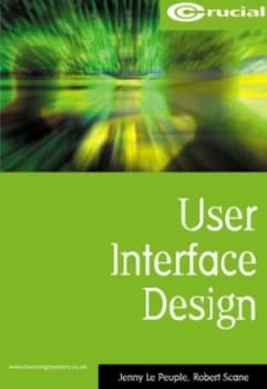 User Interface Design by Jenny Le Peuple and Robert Scane Paperback