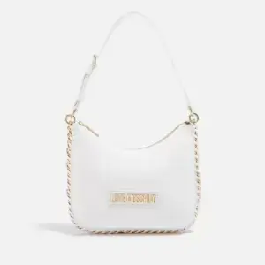 Love Moschino Womens Macro Chain Bag - White