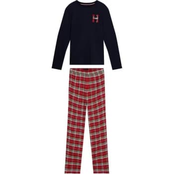Tommy Bodywear Pyjama Set - Navy/Plaid