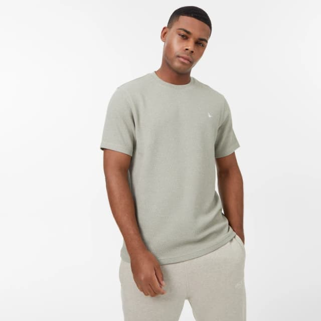 Jack Wills Bubble Texture T-Shirt - Green Green S