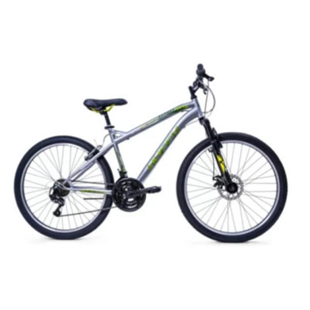 Huffy Extent 26-inch 18-speed Matte Gunmetal Hardtail Mountain Bike (66340W), Grey HUF-66340W
