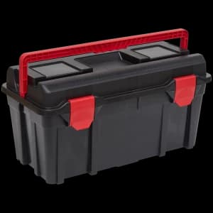 Sealey Plastic Locking Carry Handle Tool Box 580mm