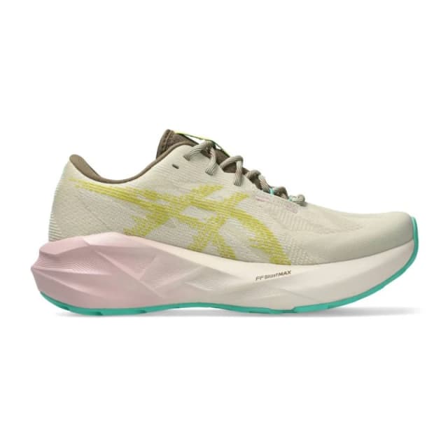 Asics Novablast 5 TR Nature Bathing Beige Yellow SS26 Women, Size 38 - EUR
