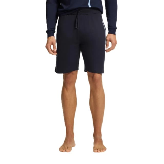Boss Mens Jersey Jogger Shorts Dark Blue male S