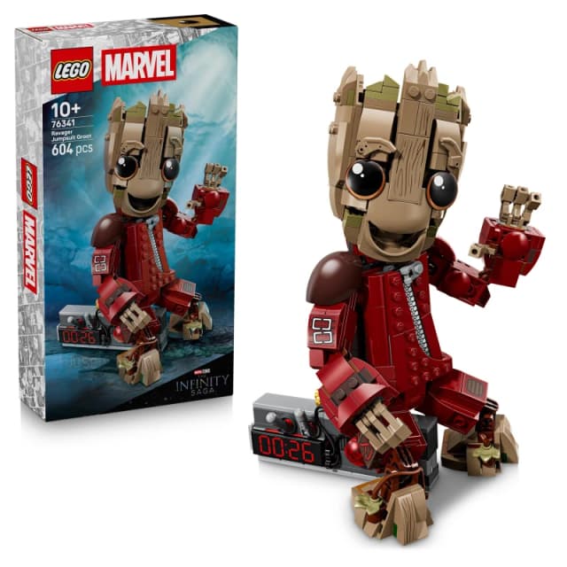 LEGO Marvel Ravager Jumpsuit Groot Building Toy 76341