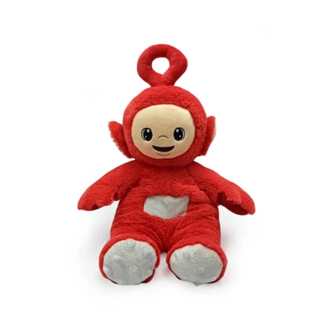 Warmies Plush Po Teletubbies, Microwavable, Weighted Heatable Plushie in Red Red Unisex