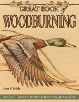 Great Book of Woodburning by Lora S Irish Book