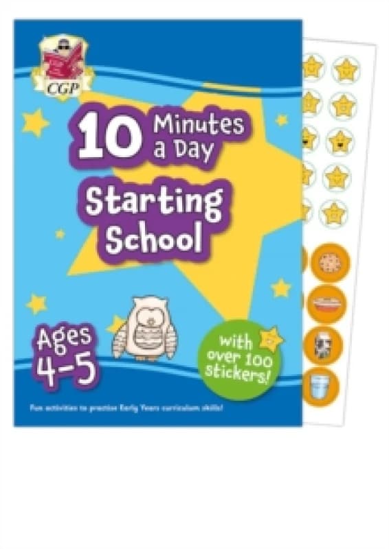 New 10 Minutes a Day Starting School for Ages 4-5 (with over 100 stickers) Paperback / softback