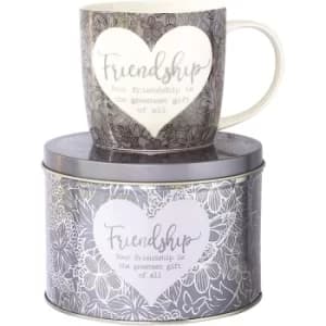 Arora 7053 Said with Sentiment Mug & Tin-Friendship, Ceramic