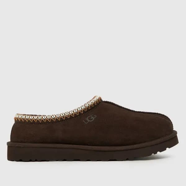 UGG tasman slippers in cocoa Dark Brown UK 9