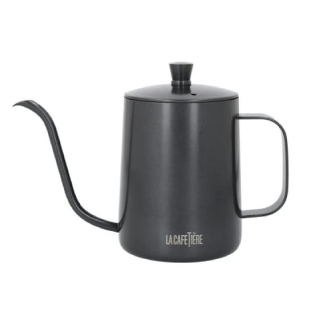La Cafetiere Gooseneck Coffee Pour Over Pot Black