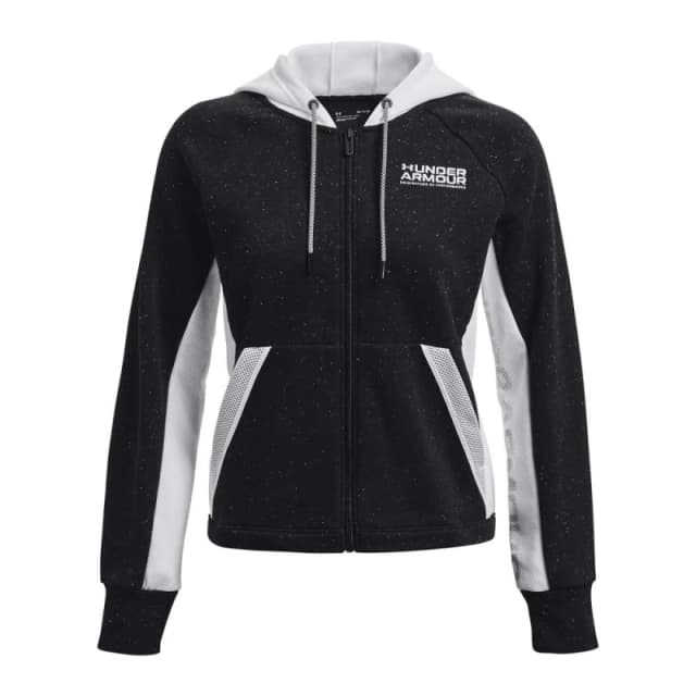 Under Armour UA Rival Full Zip Hoody - Black 4