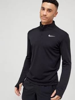 Nike Pacer Hybrid Running Top - Black