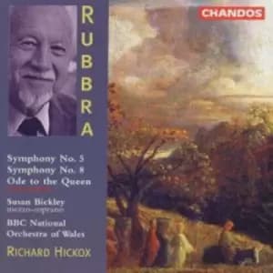 Rubbra Symphonies Nos 5 & 8 / Ode Bickley / BBC NOW / Hickox by Edmund Rubbra CD Album