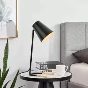 Furniture Box Ivo Black and Gold Metal Table Lamp Light