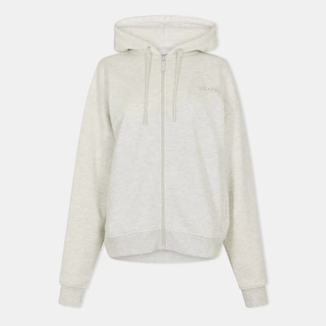 USA Pro Oversized Hoodie Womens Ice Grey Marl female 6 (34)