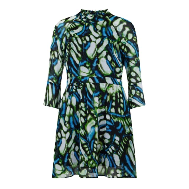 Biba Womens Keyhole Skater Dress Butterfly female 8 (XS)