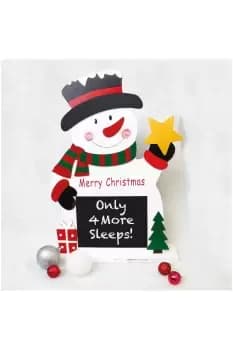 Wooden Snowman Chalkboard