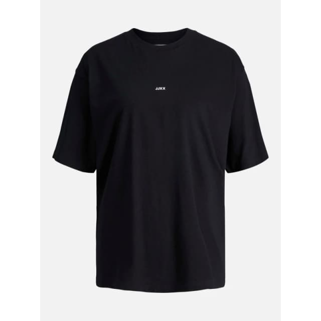 JJXX Andrea Loose Logo T-Shirt Ladies Black female 8 (XS)