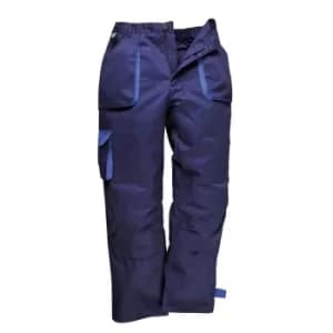 Portwest TX16 Contrast Lined Trousers Navy XL