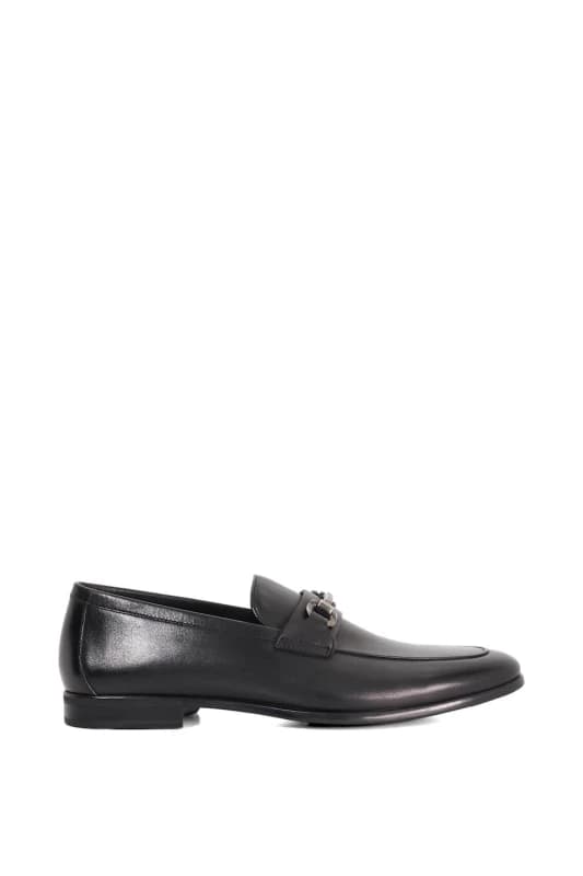 Dune London Dune London Men 'Seymore' Leather Loafers in Black Size: 9 Black 9 Male 5050808731434
