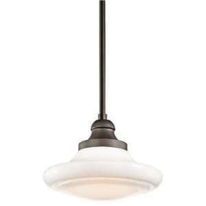 1 Light Medium Ceiling Duo-Mount Pendant Olde Bronze, E27