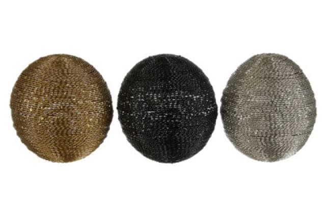 Premier Housewares Hege Large Multi Coloured Decorative Spheres Multi