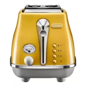 DeLonghi Icona Capitals CTOC 2103.Y 2 Slice Toaster