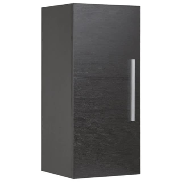 Beliani Bathroom Wall Mounted Cabinet Bilbao 40 Cm Black