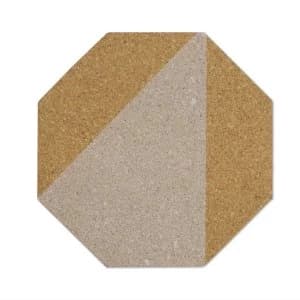 Fine Decor Wall Pops Cream and Taupe Cork Organizer Wall Stickers