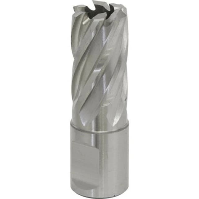 Loops 17mm x 25mm Depth Rotabor Cutter - M2 Steel Annular Metal Core Drill 19mm Shank Metallics
