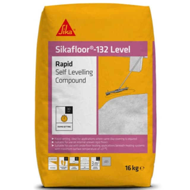 Sika Sikafloor Rapid Floor Levelling Compound, 16Kg Bag