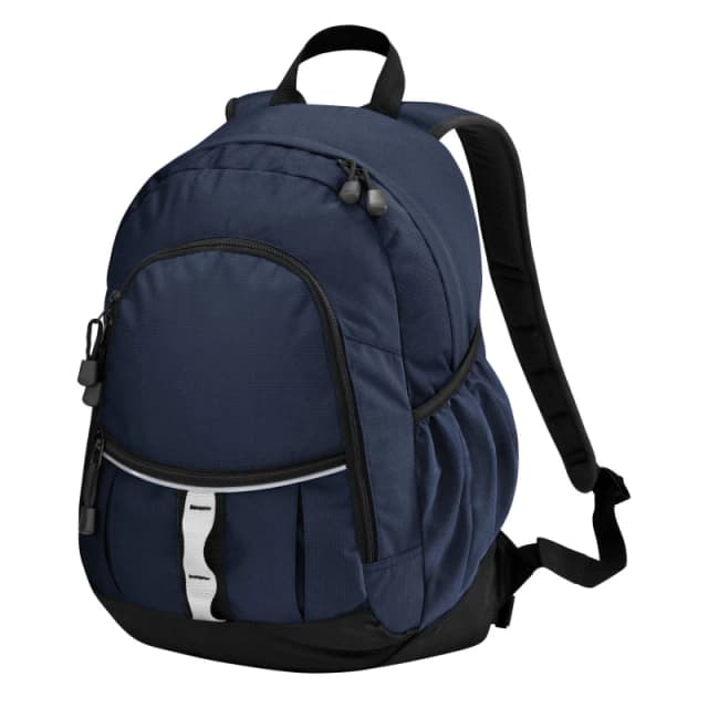 Quadra Mens Pursuit Backpack in Navy Navy Male