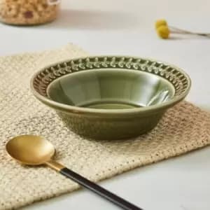 Portmeirion Botanic Garden Harmony Forest Green Set Of 4 Cereal Bowls