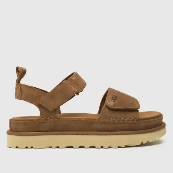 UGG goldenstar sandals in chestnut Brown UK 5 (EU 38)