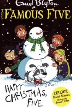 Happy Christmas Five by Enid Blyton Paperback
