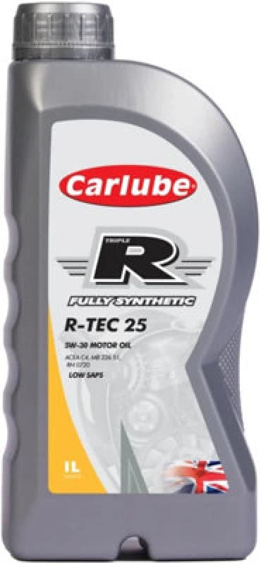 Carlube Triple R Tec25 5W-30 C4 Fully Synthetic Car Motor Engine Oil 1L