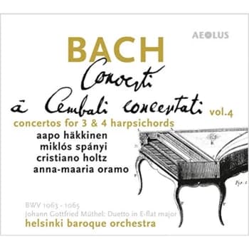 Soloists; Helsinki Baroque Orchestra - Bach: Concerti Á Cembali Concertati CD