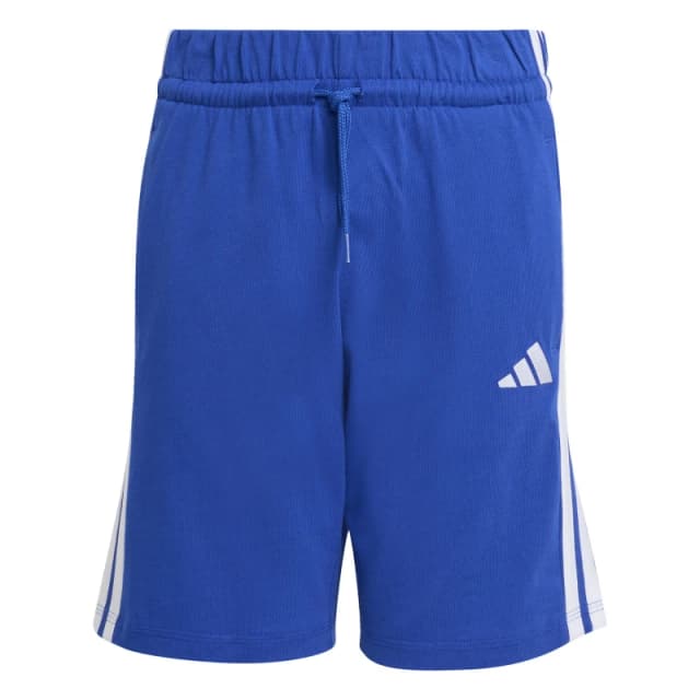 adidas Essentials 3 Stripe Jersey Short Juniors Ink/White male 9-10 Years