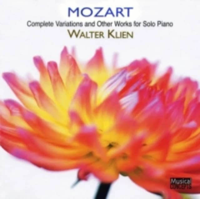 Mozart: Complete Variations and Other Works for Solo Piano CD / Album