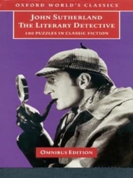 The Literary Detective by John Sutherland and Martin Rowson Hardback