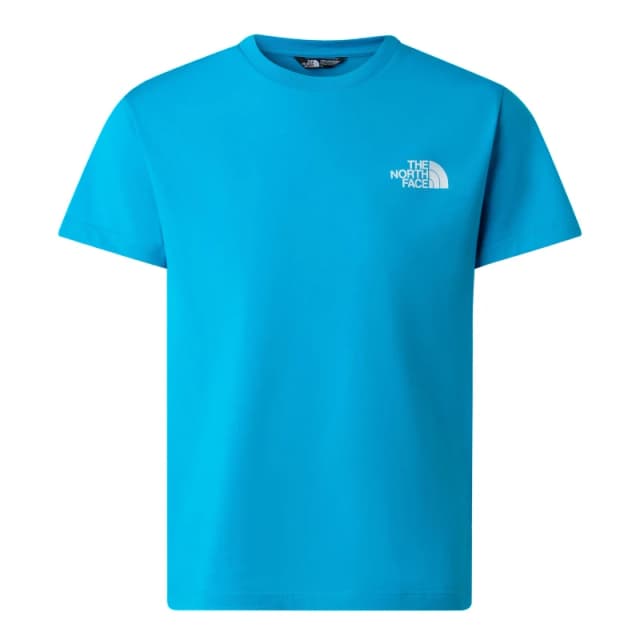 The North Face Simple Dome Regular Fit T-Shirt Juniors Merid Blue D7R male L