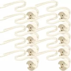 10x MR16 Bayonet Light Bulb Lamp Fitting Ceramic LED Halogen Connector Downlight